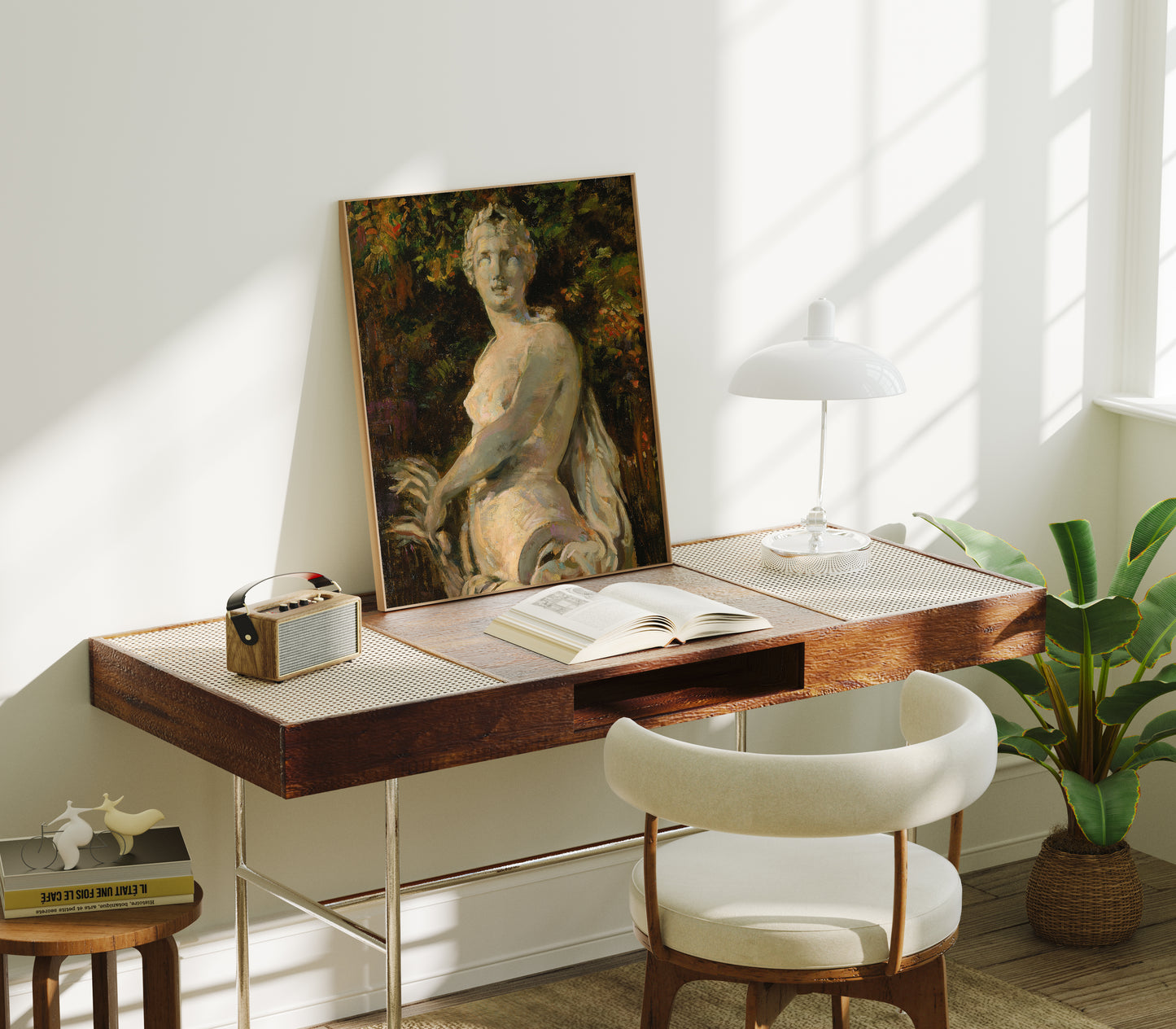 Lámina decorativa – Escena clásica mitológica