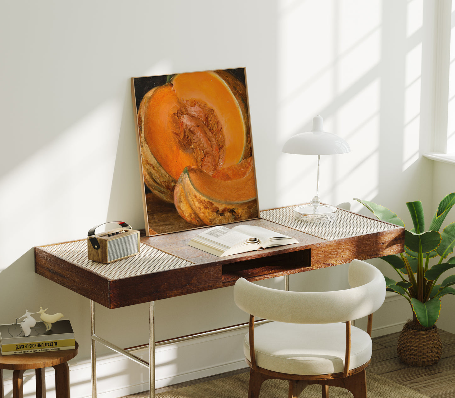 Lámina decorativa – Calabaza vintage
