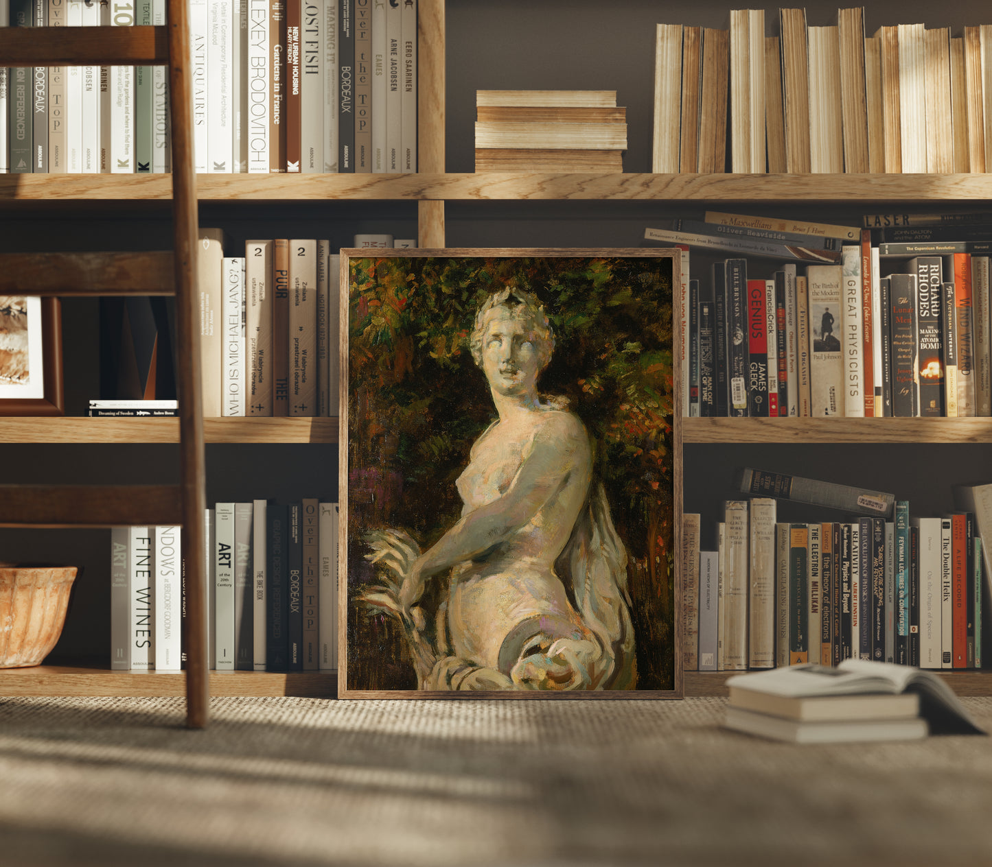 Lámina decorativa – Escena clásica mitológica