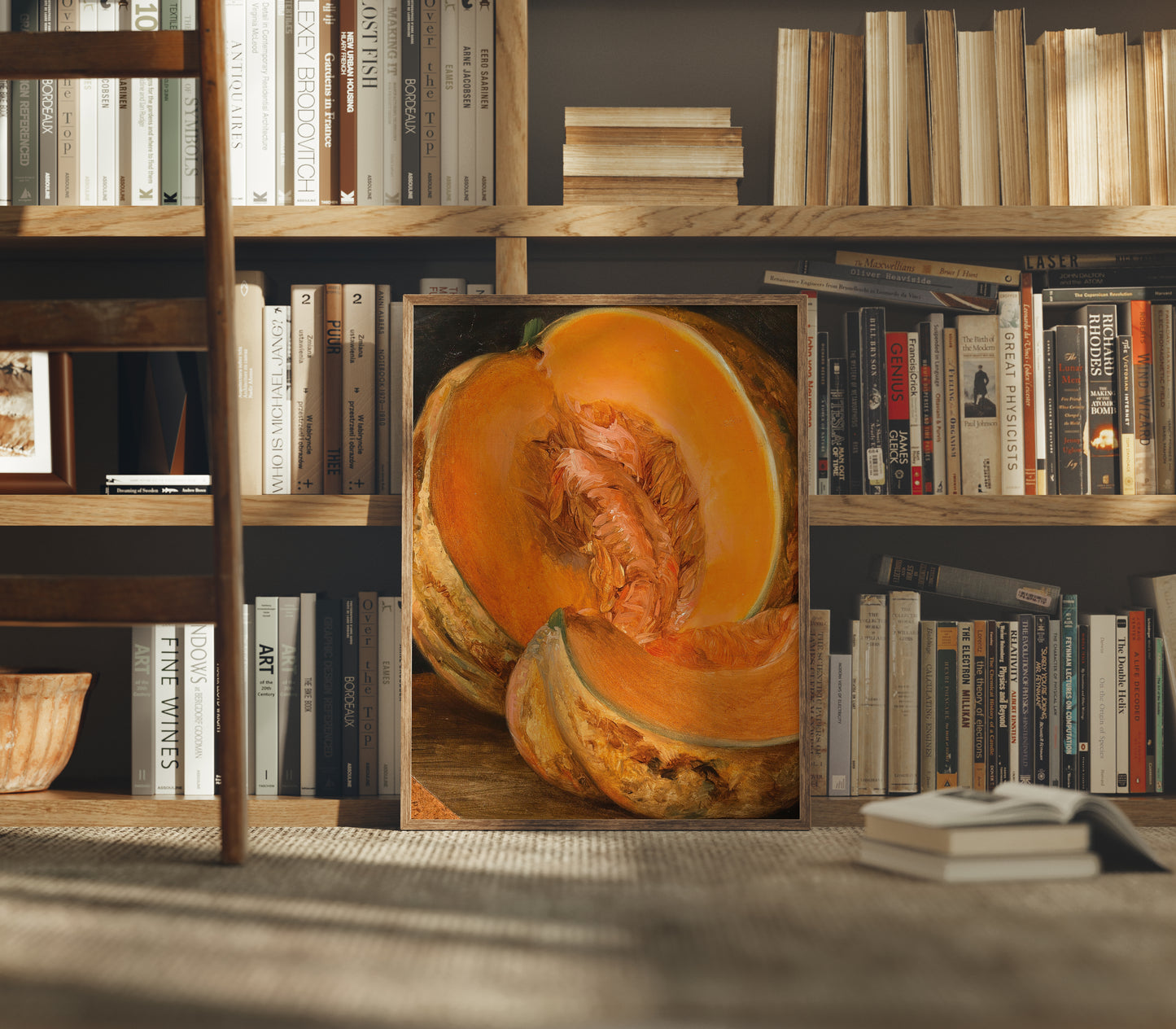 Lámina decorativa – Calabaza vintage