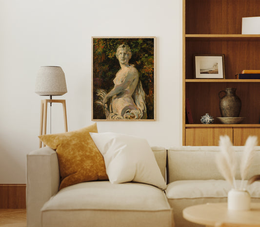 Lámina decorativa – Escena clásica mitológica