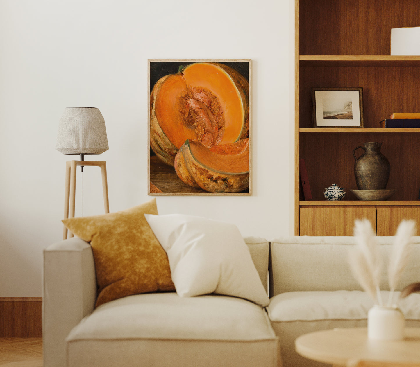 Lámina decorativa – Calabaza vintage