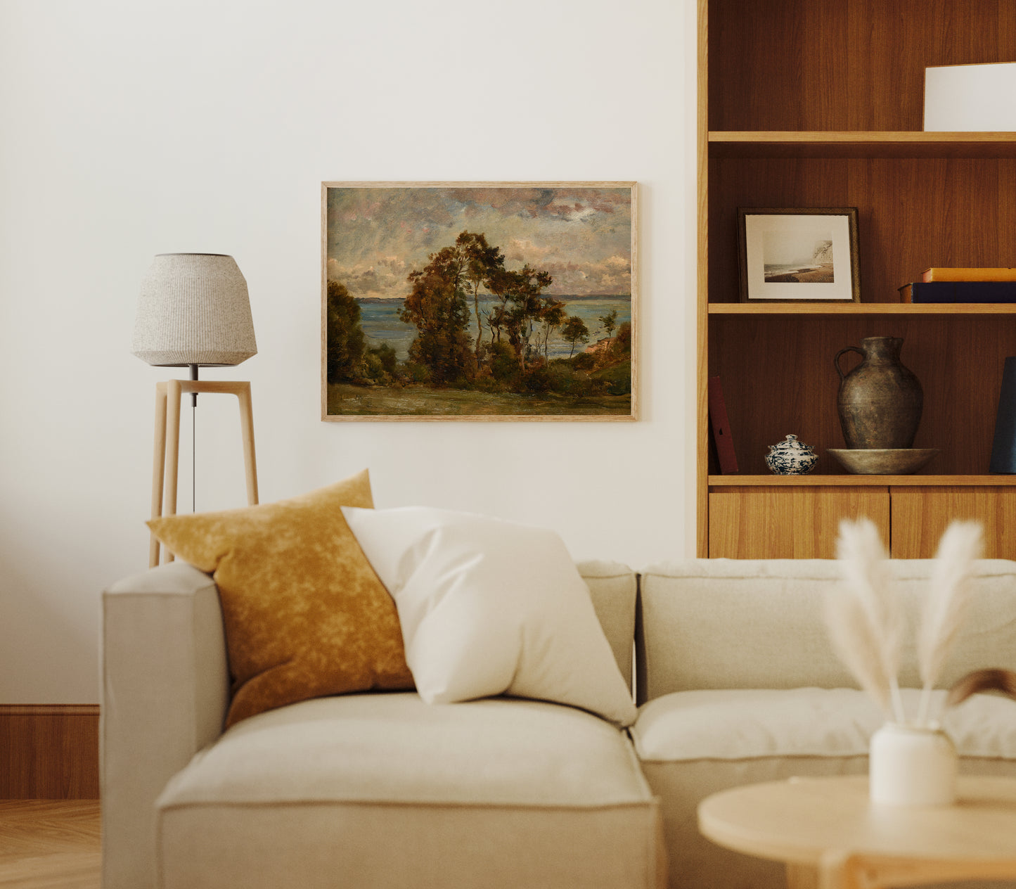 Lámina decorativa – Paisaje clásico francés