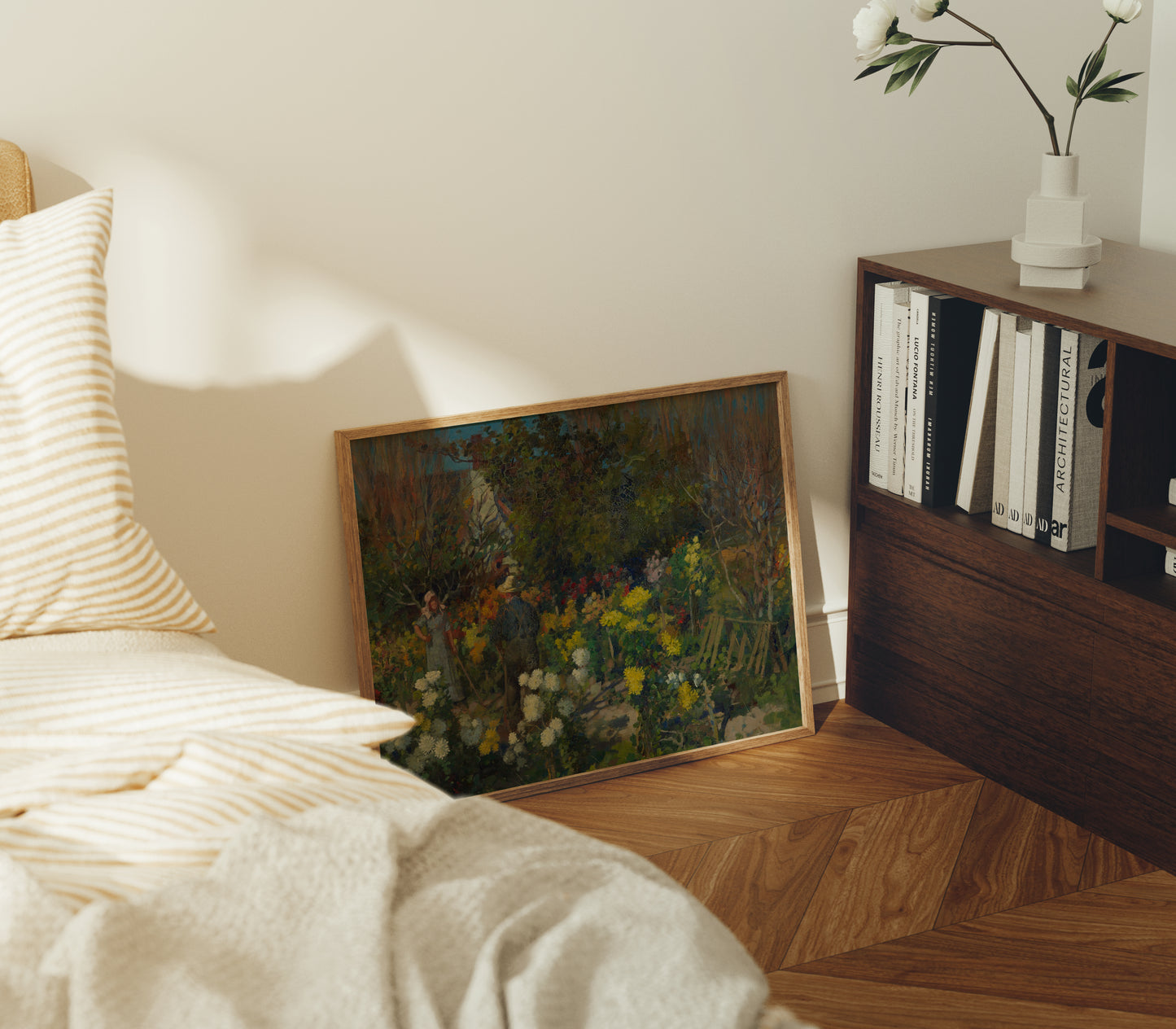 Lámina decorativa – Flores otoñales