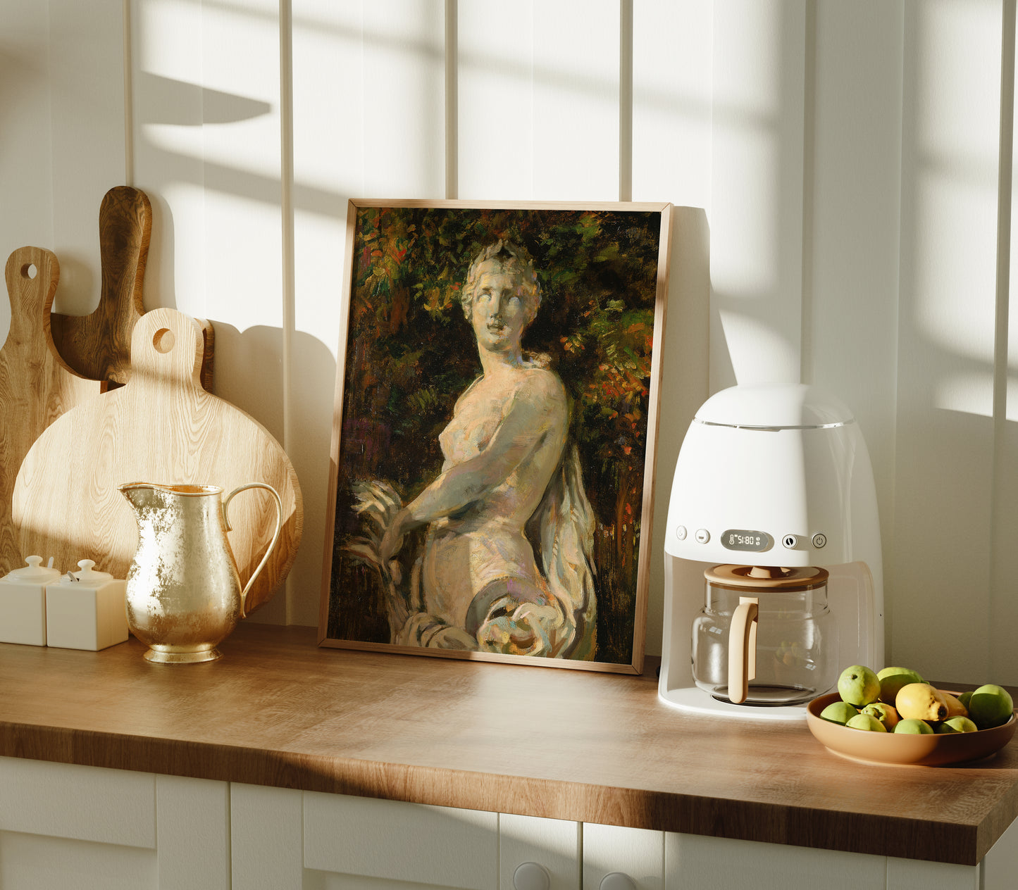 Lámina decorativa – Escena clásica mitológica