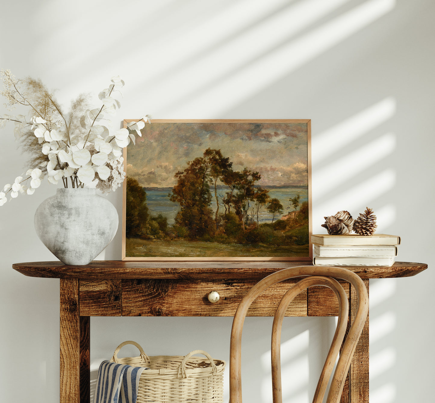 Lámina decorativa – Paisaje clásico francés