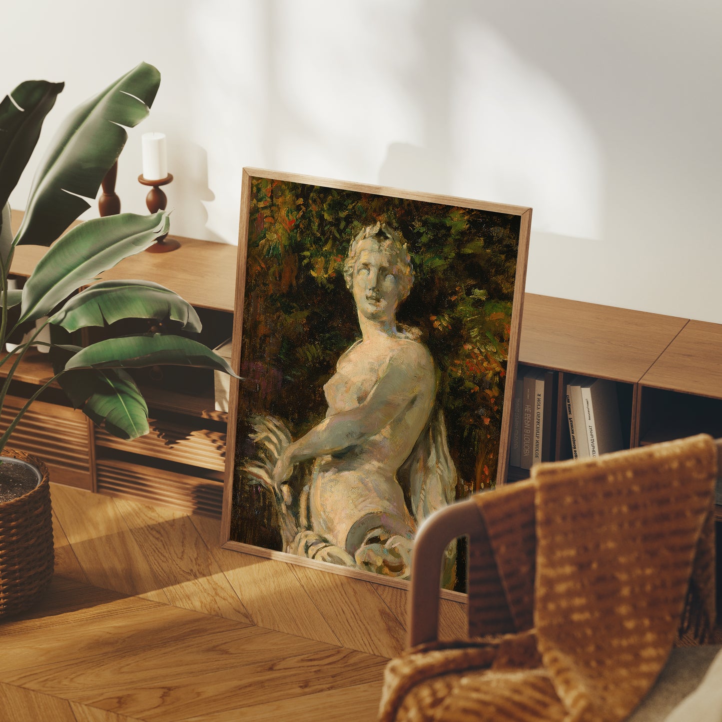 Lámina decorativa – Escena clásica mitológica