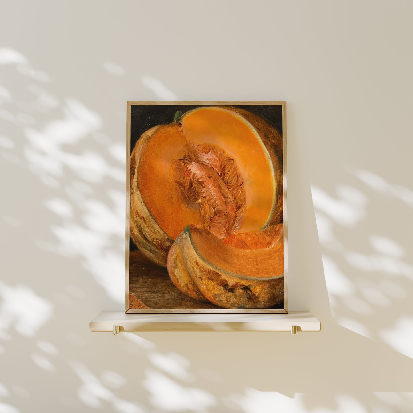 Lámina decorativa – Calabaza vintage