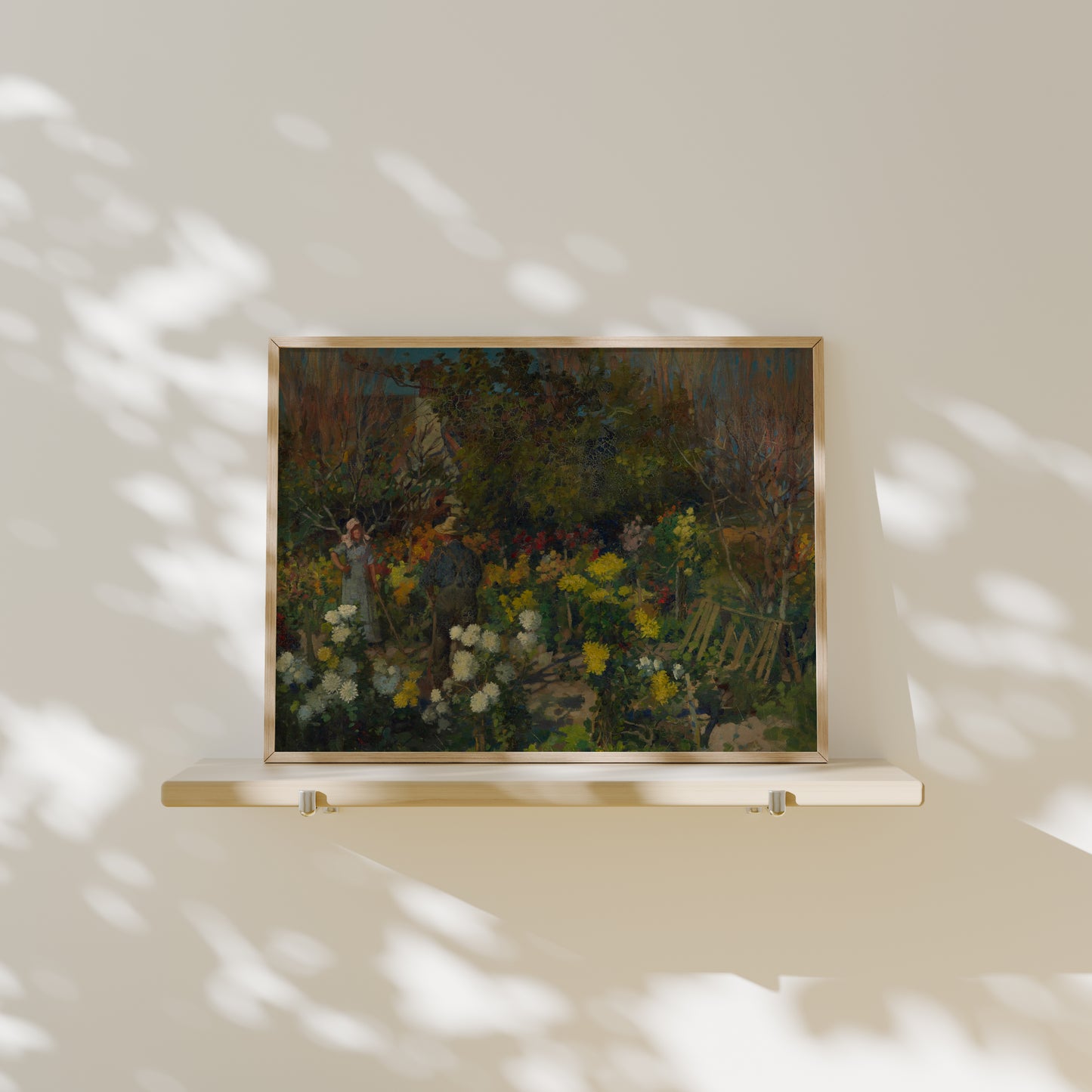 Lámina decorativa – Flores otoñales