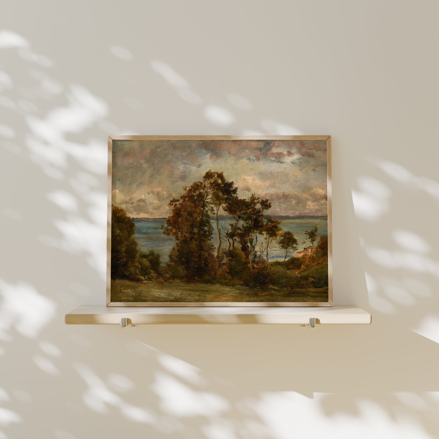 Lámina decorativa – Paisaje clásico francés