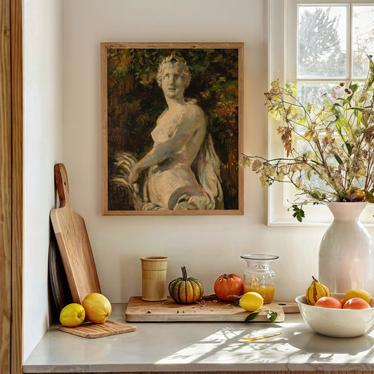 Lámina decorativa – Escena clásica mitológica