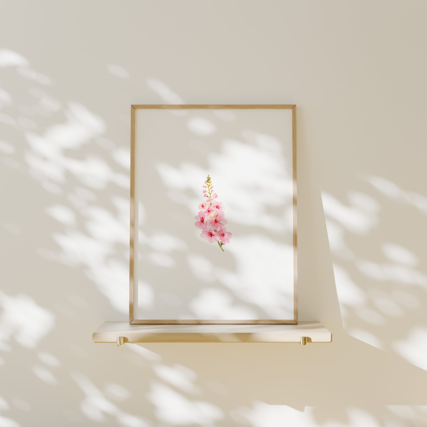 Ilustración flor rosa